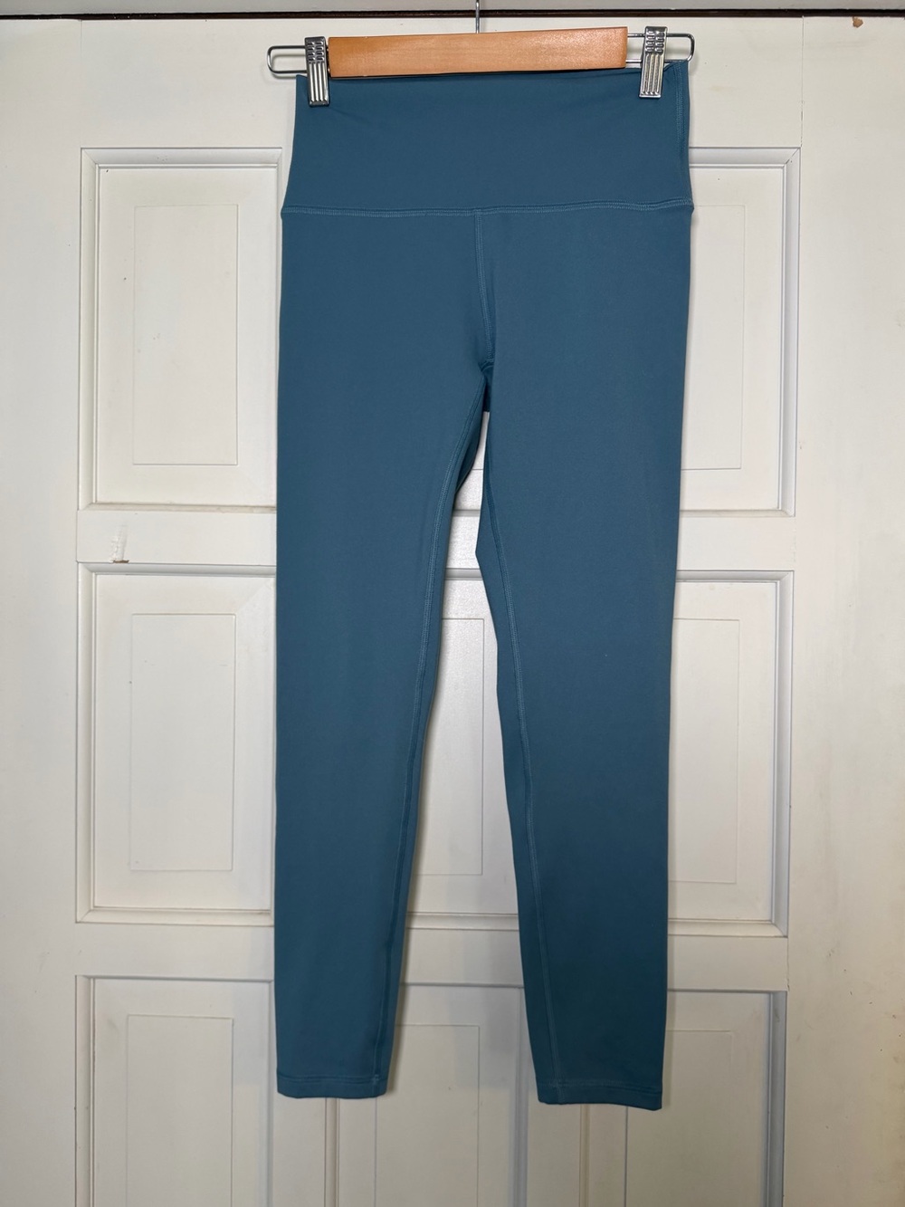 Fleo High-Waist Leggings in Teal